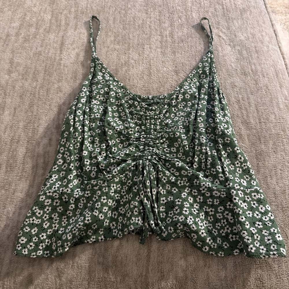 Wild Fable Green Floral Camisole